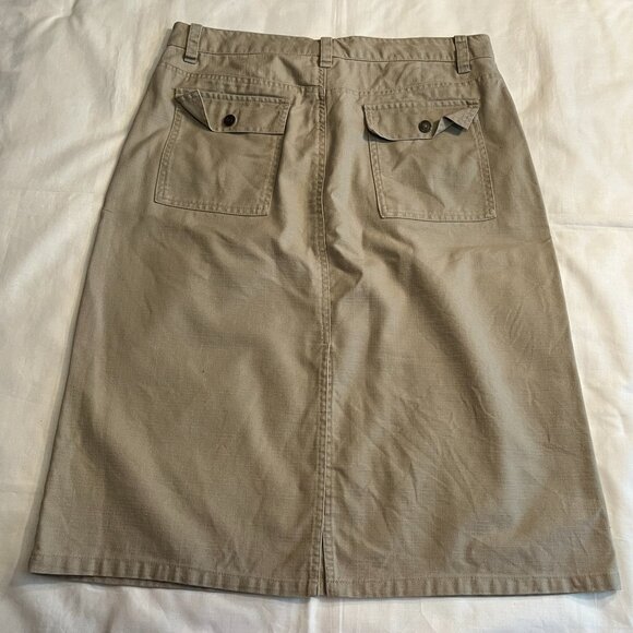 GAP tan skirt - size:  10 - Picture 7 of 7